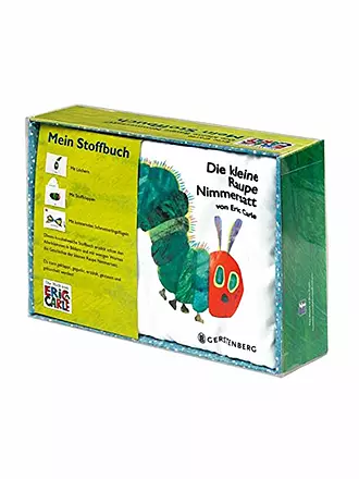 GERSTENBERG VERLAG | Buch - Die kleine Raupe Nimmersatt - Mein Stoffbuch | 